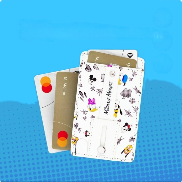 Disney Mickey and Friends Phone Wallet Stick On- Adhesive Phone Holder - Picture 3 of 5